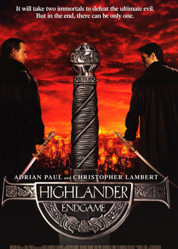 Highlander movie poster